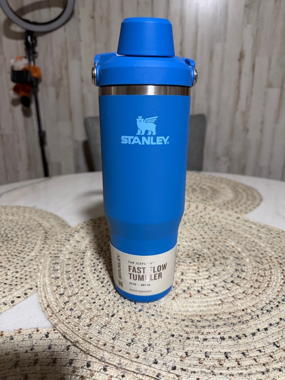 Stanley Blue Fast Flow Tumbler 30oz